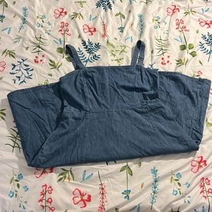 Gap Denim Overall Dress